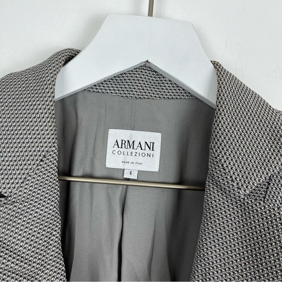 ARMANI COLLEZIONI Single Button Blazer - Picture 3 of 14